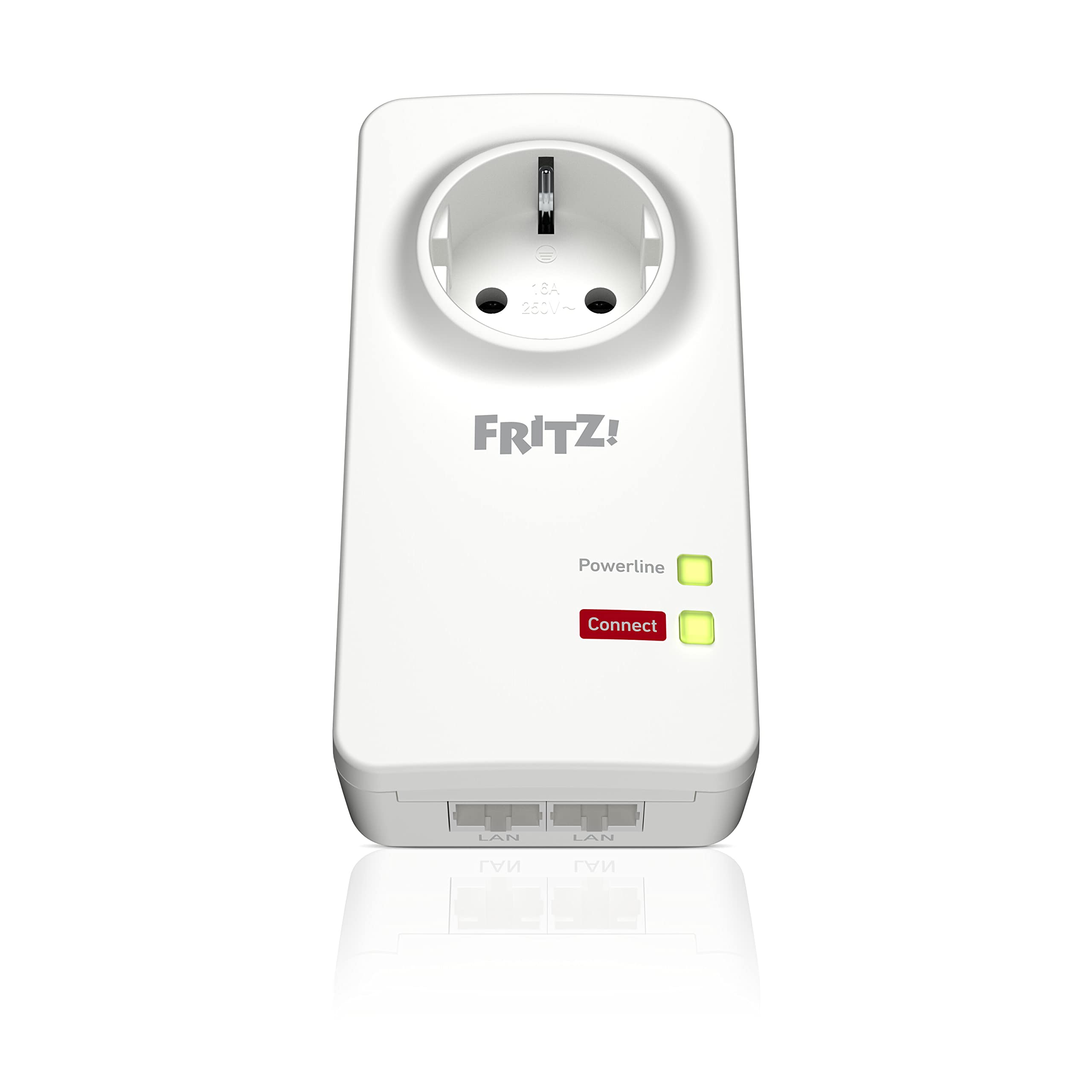 FRITZ!Powerline 1220 Set – 1.200 MBit/s mit 2x Gigabit-LAN pro Adapter