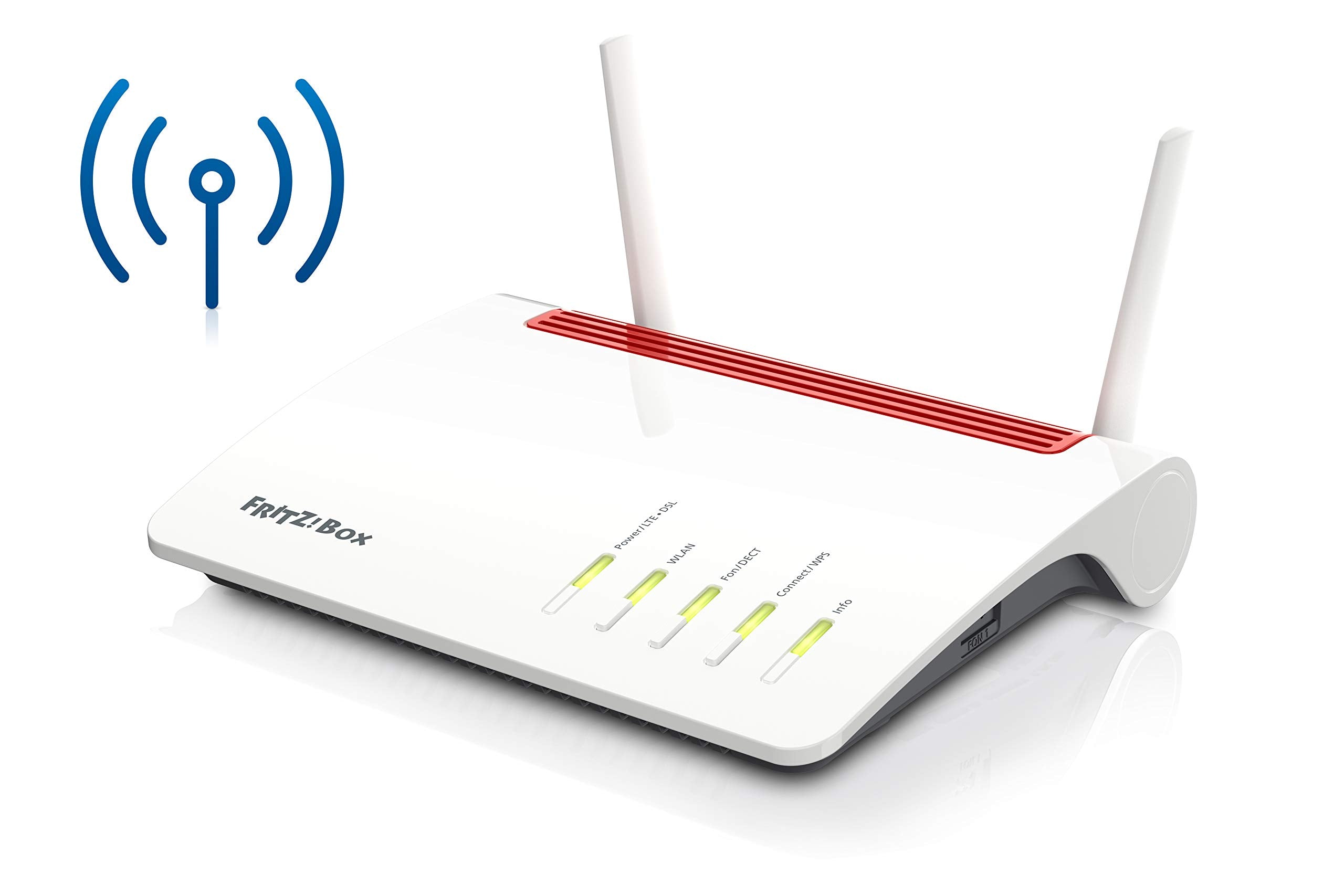 FRITZ!Box 6890 – LTE/DSL-Router mit WLAN AC+N, bis 300 MBit/s & 4x Gigabit-LAN