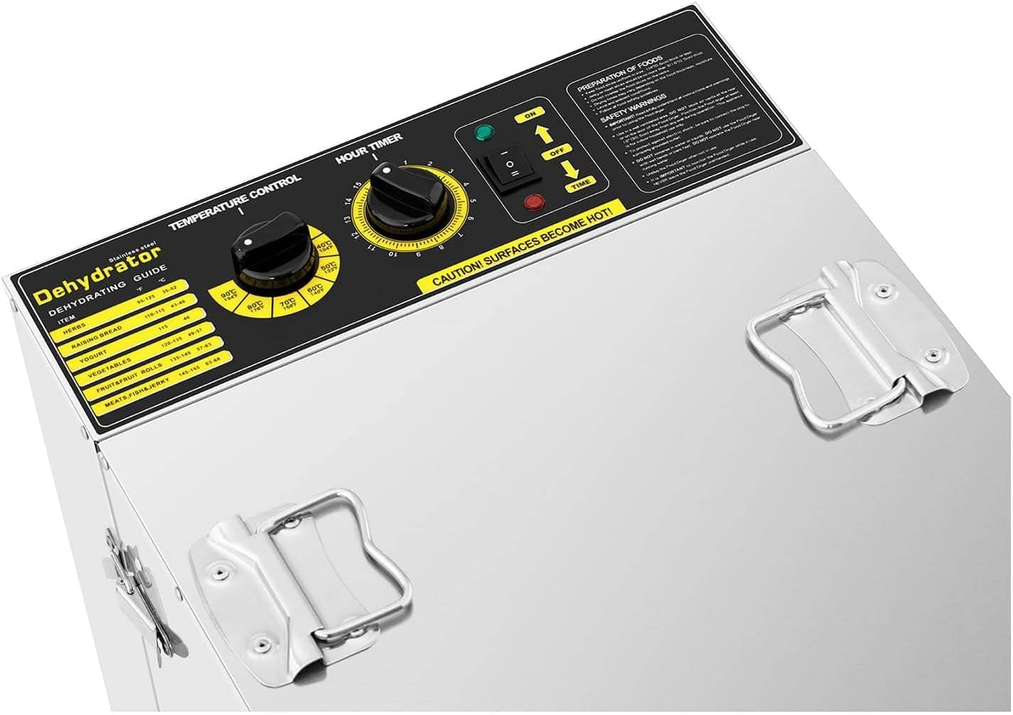 Royal Catering RCDA-1350/100S Dehydrator Fruit Dryer Dehydrator 1,500 W 16 Levels